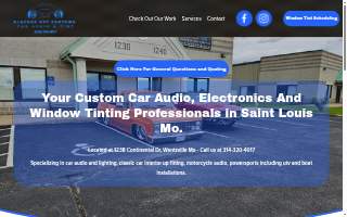 Blacked Out Customs website