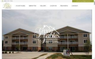 Green Gables Senior Living website