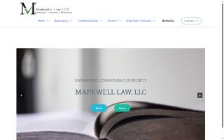 Markwell Law, LLC website