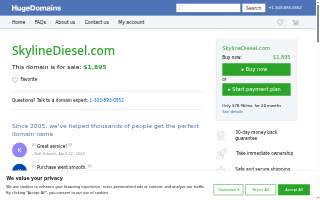 Skyline Diesel & Towing website