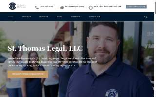 St. Thomas Legal, LLC website