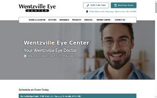 Wentzville Eye Center website