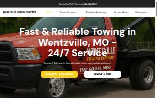Wentzville Towing Company website
