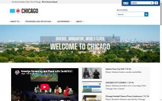 Chicago Hearing Services website