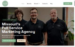Avery Marketing Agency website