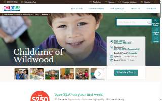 Childtime of Wildwood website