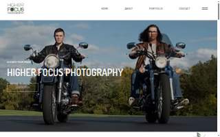 Higher Focus Photography website