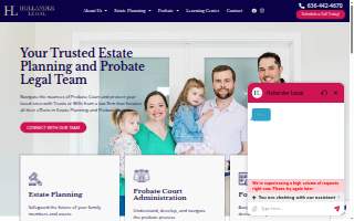 Hollander Legal - Estate Planning & Probate of Wildwood website