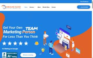 Inbound Blend - Digital Marketing of Wildwood website