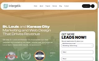 Intergetik Marketing Solutions of Wildwood website