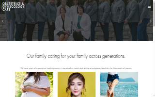 Obstetrics and Gynecology Care LLC of Wildwood website