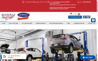 Selbert's Auto Body website