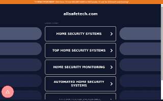 All Safe Technologies website