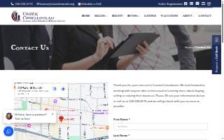 Coastal Consultants website