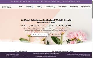 Dr. Shannon Wellness & Weight Loss website