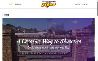 Dunaway Signs, Inc. website