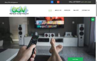 Gulf Coast Audio and Video, LLC website