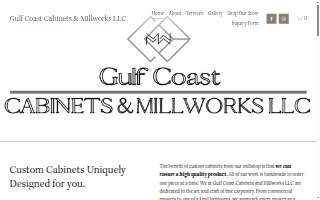 Gulf Coast Cabinets & Millworks LLC website