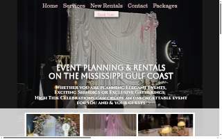 High Tide Celebrations: Events & Rentals website