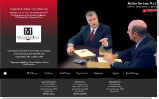 McGee Tax Law, PLLC of Biloxi website