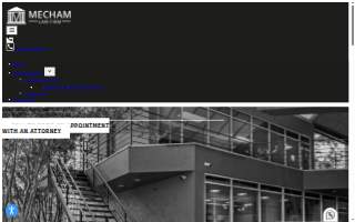 Mecham Law Firm of Biloxi website