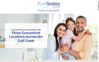Pure Smiles Dental of Biloxi website