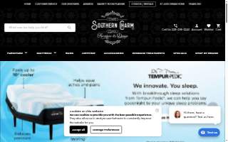 Southern Charm Furniture & Design website