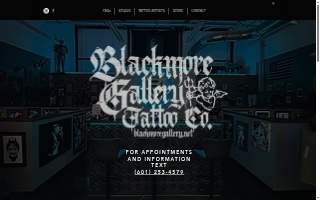 Blackmore Gallery website