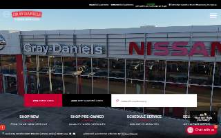 Gray-Daniels Nissan Brandon website
