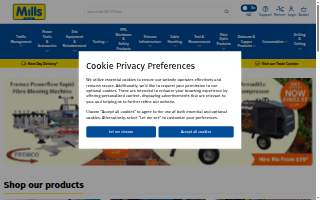 Mills Law Firm, PLLC website