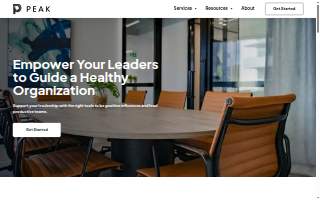 PEAK Solutions - a Technology Solutions Provider website