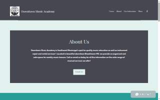 Downtown Music Academy website