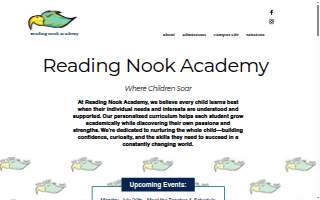 Reading Nook Academy website