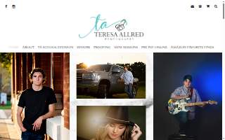 Teresa Allred Photography website