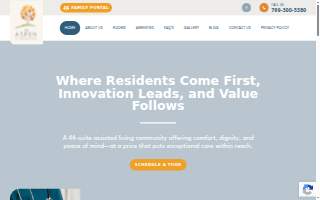 The Aspen of Brookhaven website