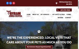 Byram Animal Hospital L. Brooke Mitchell, DVM website