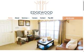 Edgewood Health and Rehab website