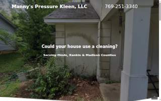 Manny's Pressure Kleen,LLC website