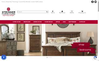 Stringer Furniture Co of Byram website