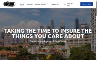 The Bryant Agency website