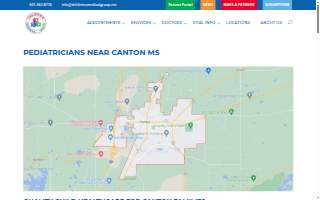 Children's Medical Group of Canton website