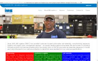 IMS Logistics website
