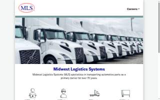 Midwest Logistics Systems website