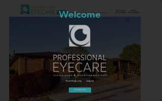Professional Eyecare Associates website
