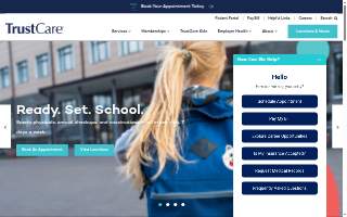 TrustCare Kids Gluckstadt website
