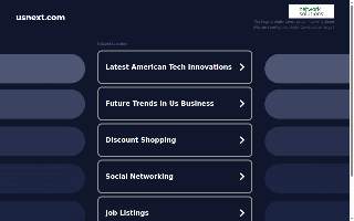 U.S.Next website