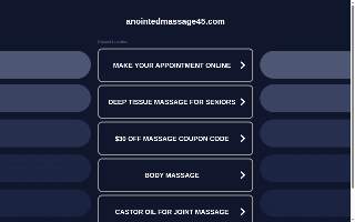 Anointed Hands Massage LLC website