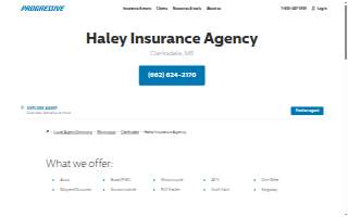 Haley Insurance website