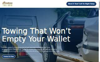 Precious Times Towing website