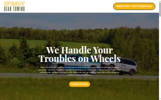 Speedy Gear Towing website